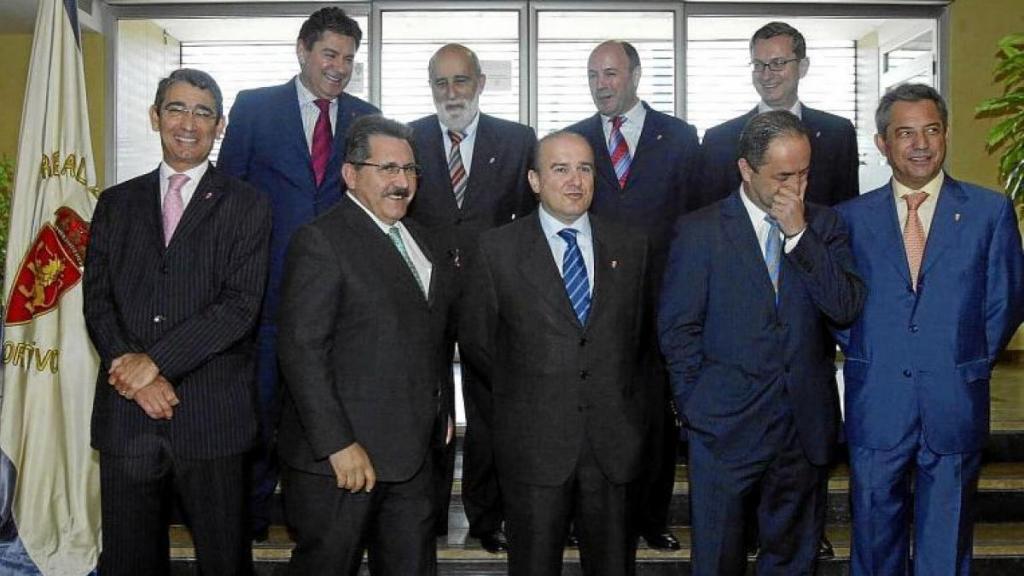 CONSEJO ADMINISTRACIÓN REAL ZARAGOZA CON AGAPITO IGLESIAS