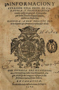 Zaragoza vivió una terrible epidemia de peste