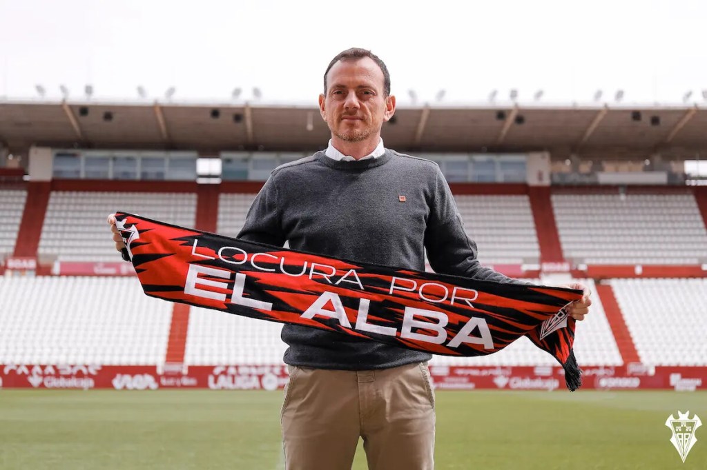 Alberto González, entrenador del Albacete