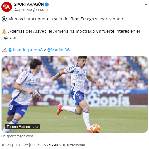 Marcos Luna puede salir traspasado al Amería