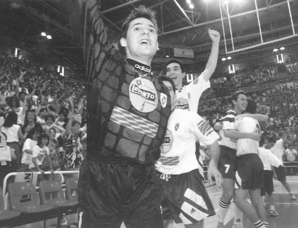 Pinturas Lepanto de Zaragoza, campeón de Liga en el Pabellón Príncipe Felipe