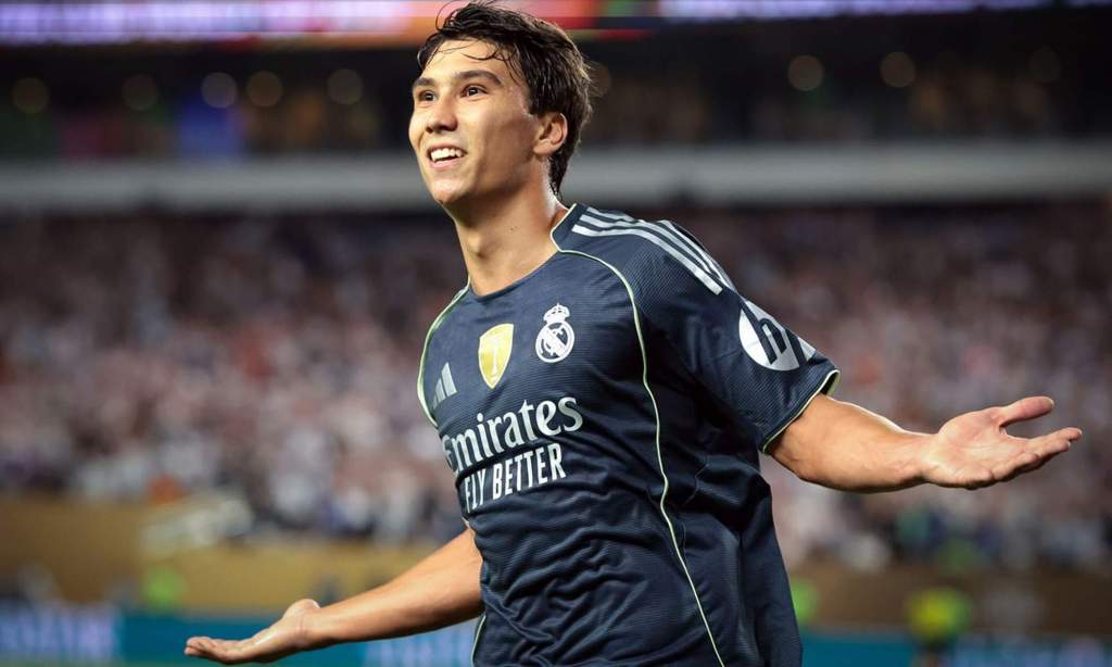 Gonzalo García, delantero del Real Madrid